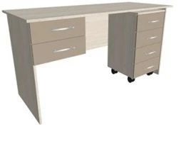 Two-Drawer Table KSTm 2-08