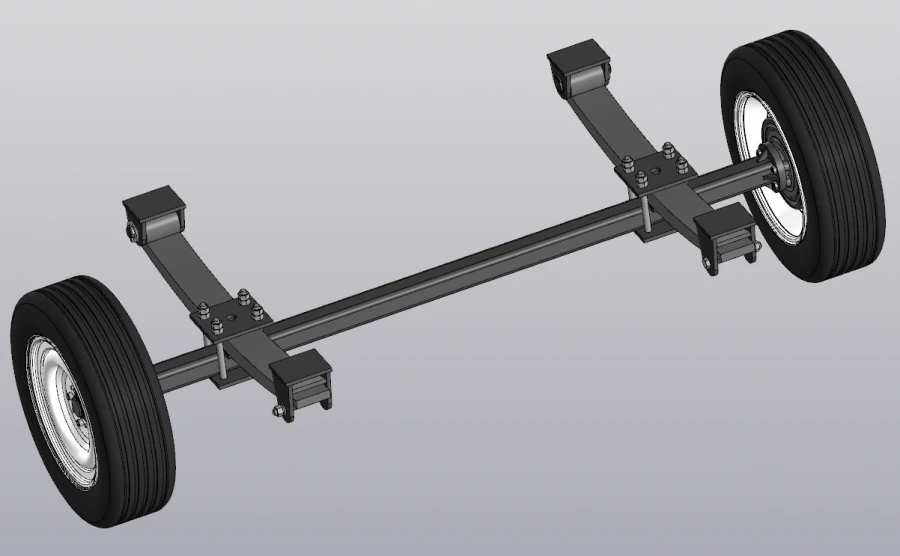 محور نابض مقطورة باستيون ORP