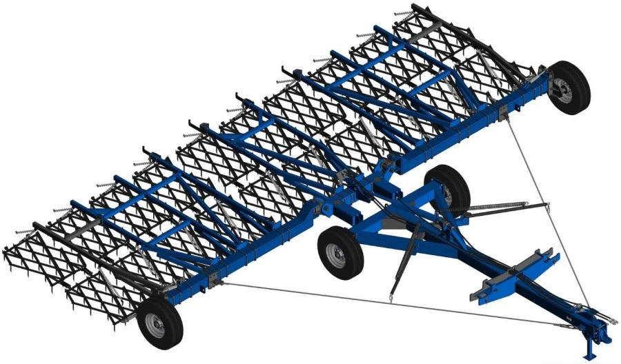 رابط المحراث الهيدروليكي SBG-10-2U مع المحاريث BZT