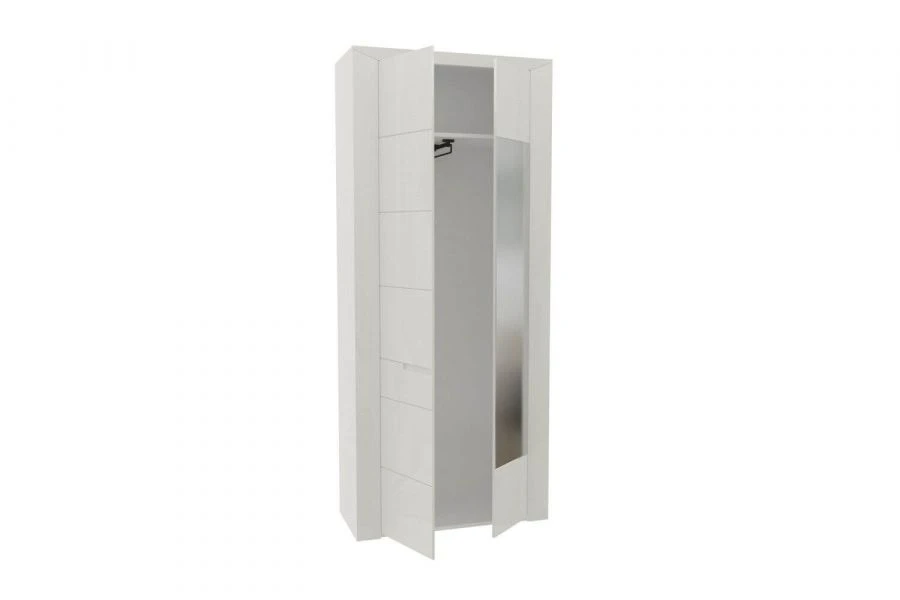 Two-Door Cabinet in Glossy White - Model Bella LD.653170.000
