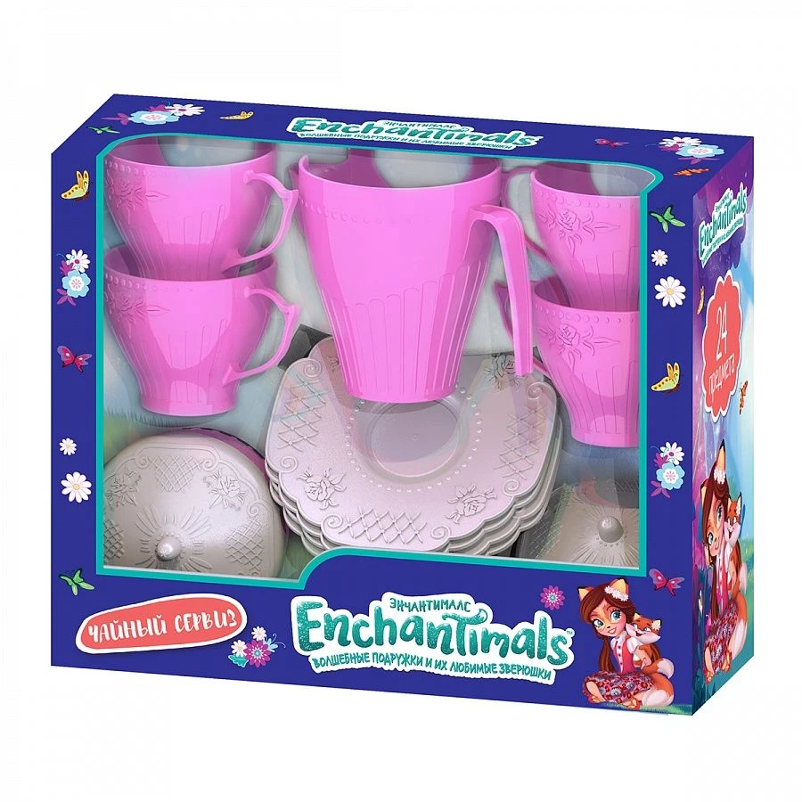 Enchantimals Children's Tableware Set (24 pcs with Window Box)