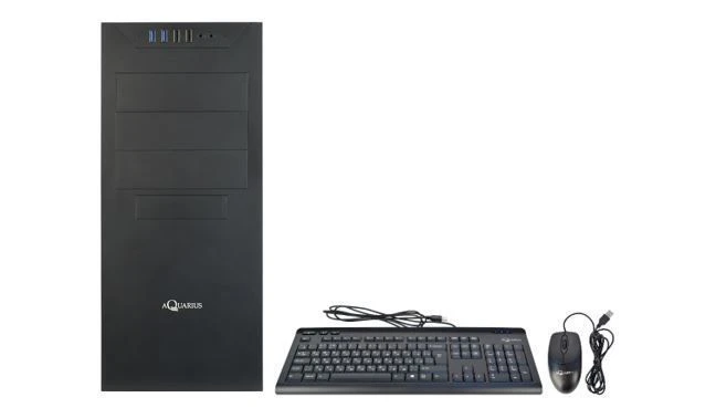 Complete Desktop Computer System with Keyboard and Mouse for Professional Use Aquarius Pro P30 K44
