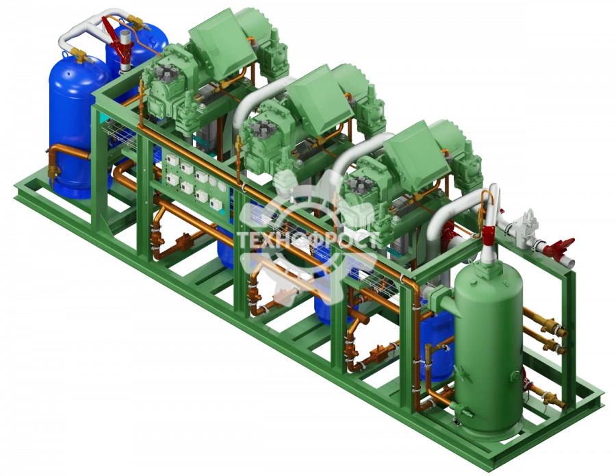 Industrial Cooling Units AVM Series - Multi-Compressor Systems
