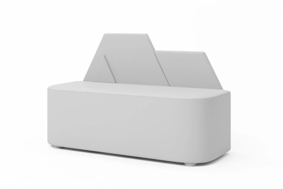 Soft Seating Sofa Series L24 for Public Spaces - Model L24-2D-4