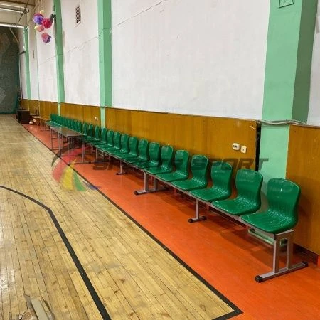 Spectator Bench for 6 People - Metal Profile Construction