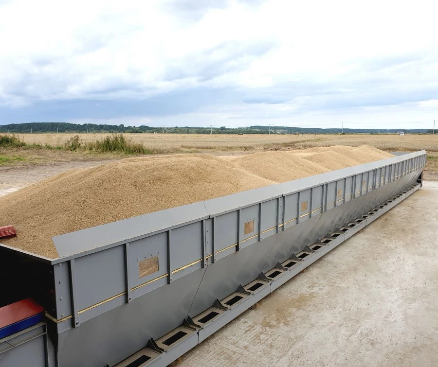 جهاز تهوية الحبوب الرطبة أПВЗ-80