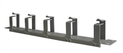 Cable Organizer MiK 1U 19” (5 Rings 38x55mm)