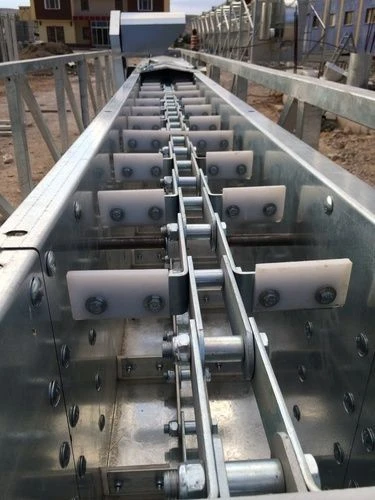 Chain Conveyor with Immersion Scrapers UKTs