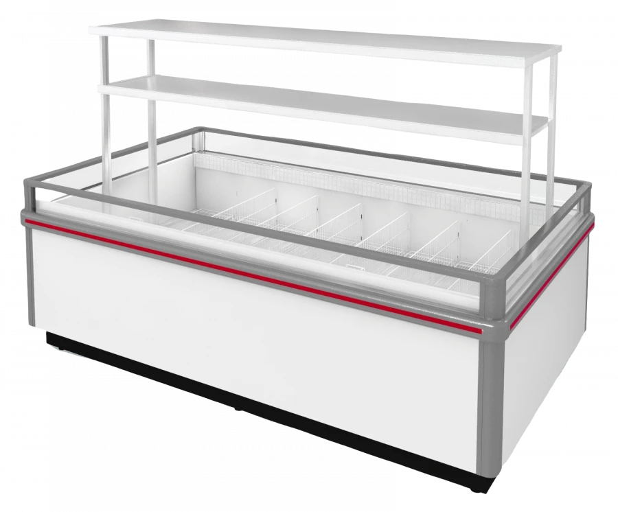 Low-Temperature Island Refrigerated Display Case Ritsa VXN-1.7
