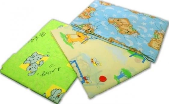 Children's Bed Sheet - 100% Cotton, 125 g/m² Density