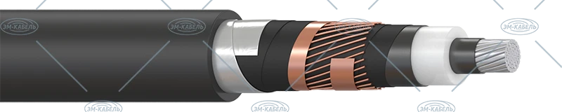 Power Cable PVP2GZh - Copper Conductors with PE Insulation