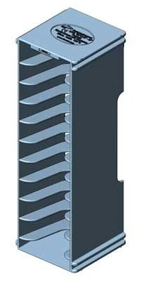 صندوق تخزين الأدوية "حامل الأقراص - كروانت" مع منظم "حامل الكاسيت - كروانت