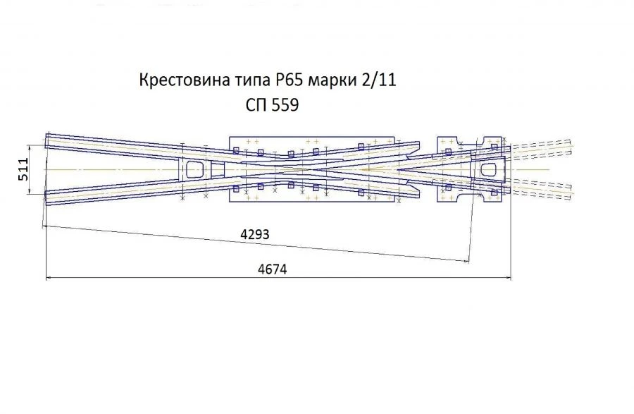 Crosspiece Type R65 Mark 2/11 Project SP559