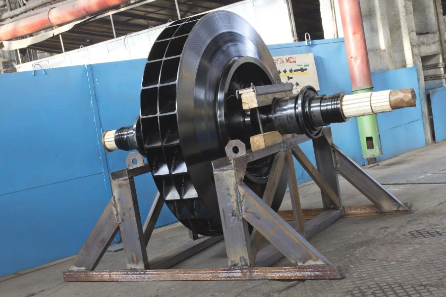 Exhauster Rotor for Centrifugal Blower in Gas Cleaning Systems