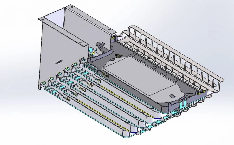 وحدة إنهاء بصرية كБ ВОКС-Б لكابلات الألياف الضوئية