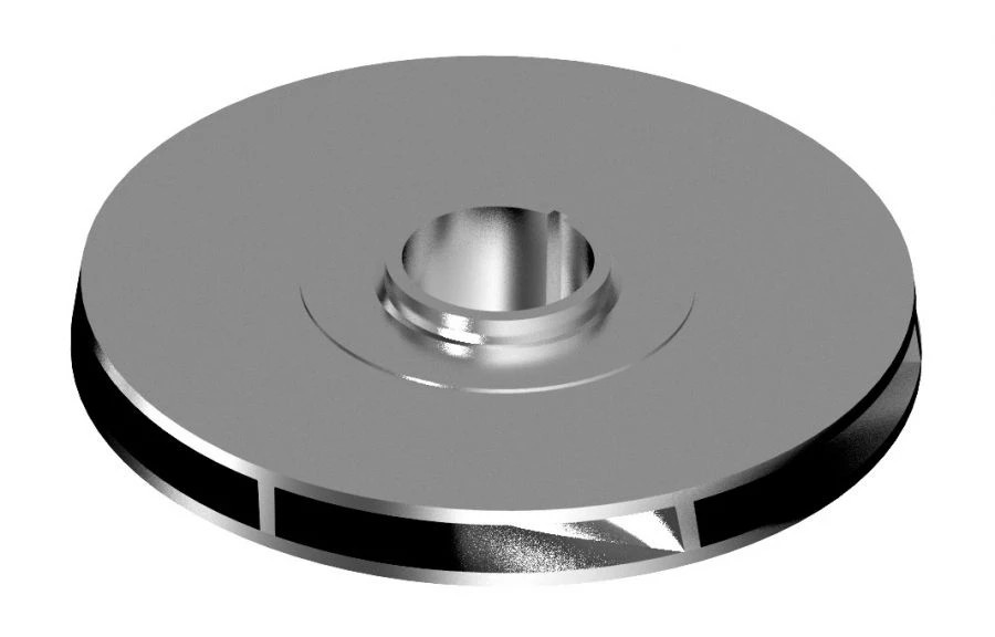 Floating Impeller Wheel with Washers, MT5A-80/100DP, 17mm Shaft