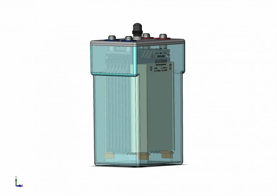 Lead Acid Stationary Battery 8BП800 (8GroE800)