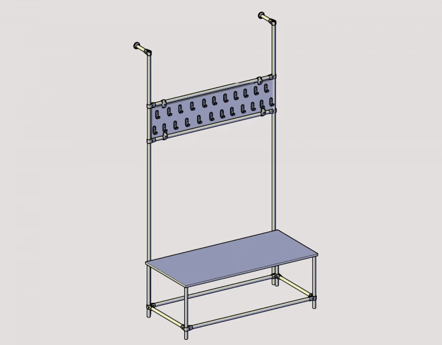 نظام خزانة GS 01 - حل تخزين متعدد الاستخدامات