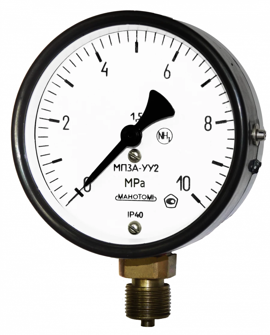Pressure Gauge for Measuring Excess Pressure MP3A-U