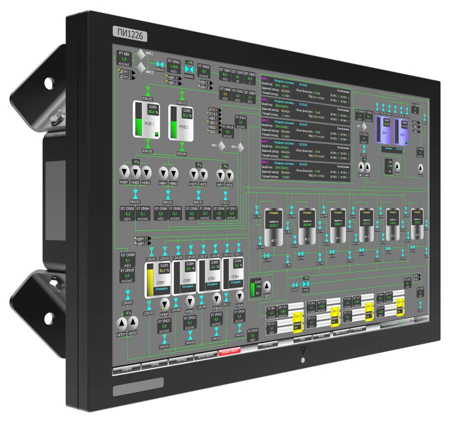 لوحة الكمبيوتر اللمسية الصناعية PI1226