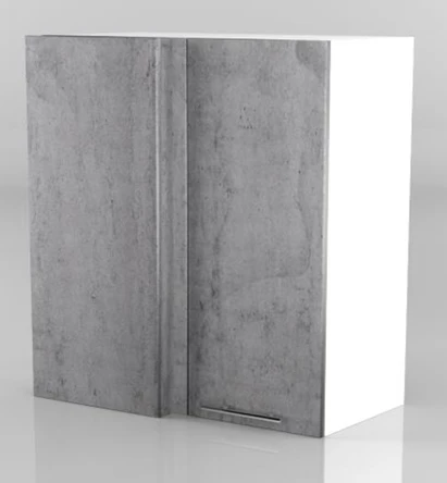 خزانة زاوية مع باب واحد