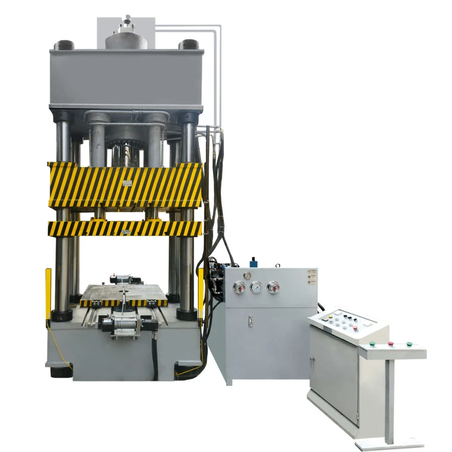 مكبس هيدروليكي ذو أربعة أعمدة مزدوج الفعل دА1442С