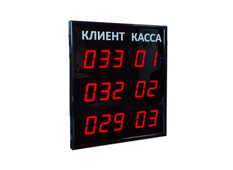 LED Information Display Neuroniq TIN-SR57, 888->88 (RS485, 12V, 57mm Height)