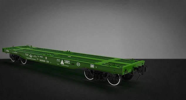 40-Foot Container Platform Wagon Model 13-192-03
