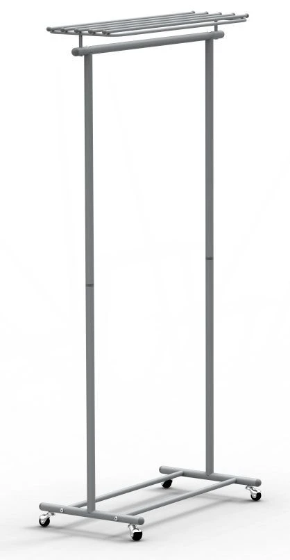 Mobile Clothes Rack on Wheels M 9