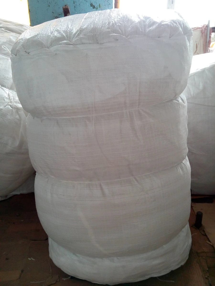 Hygroscopic Medical Cotton Wool Non-Sterile GOST 5556-81 20kg Bales