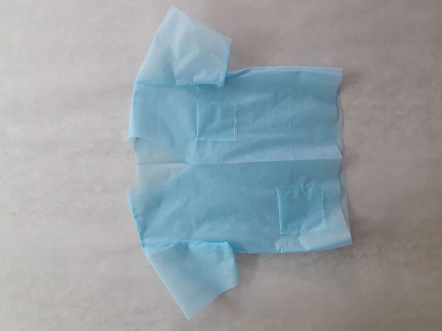 مجموعة الملابس الطبية من مواد غير منسوجة للاستخدام مرة واحدة - معيار يورو