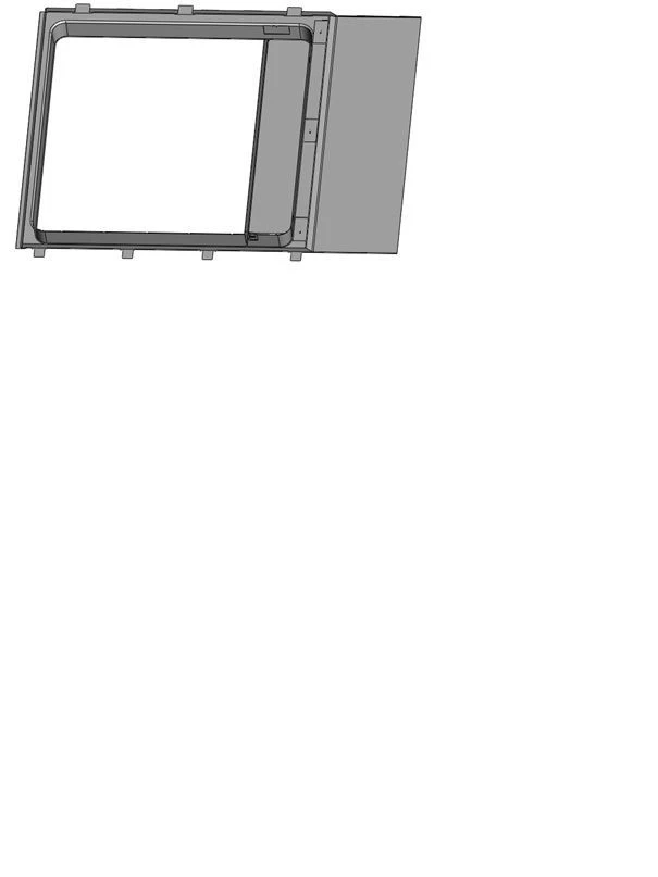 Window Opening 1260 for Tram Carriages S.31P-20.10.020