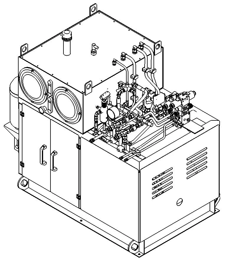 Stabilizer Hydraulic Station UKZ-2.6