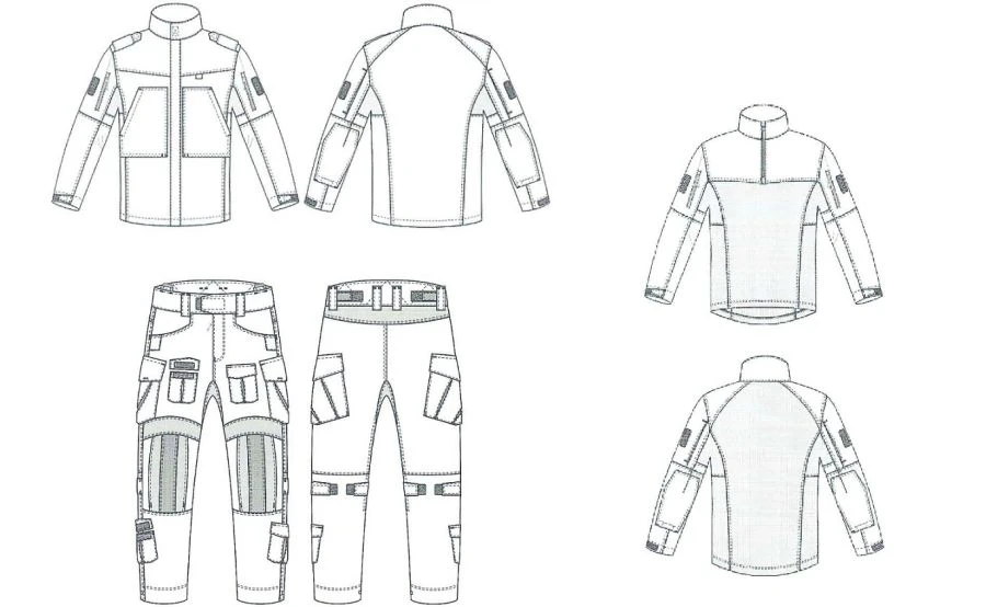 Summer Camouflage Suit (Jacket, Pants, Shirt)