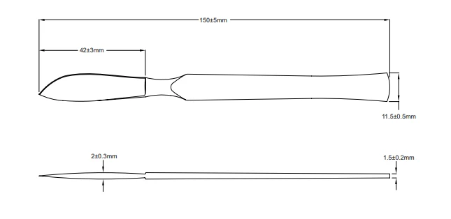 Surgical Scalpel 08.0014.01 - Precision Cutting Tool