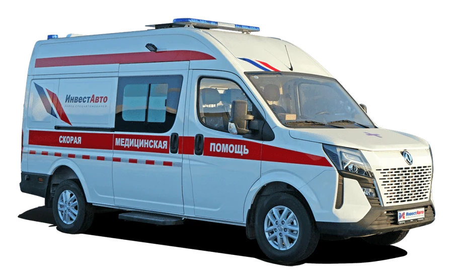 سيارة إسعاف من الفئة A N1JF، موديل JFSPKA على قاعدة JUNFENG K33