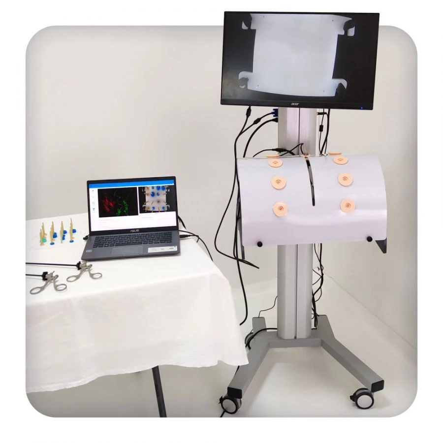 مجمع تدريب المهارات الجراحية بالمنظار M1134