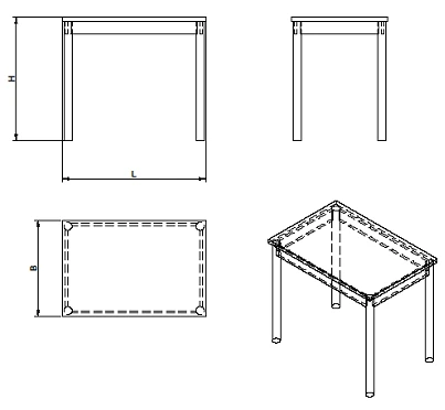 طاولة طعام (سلسلة س.ت.أ)