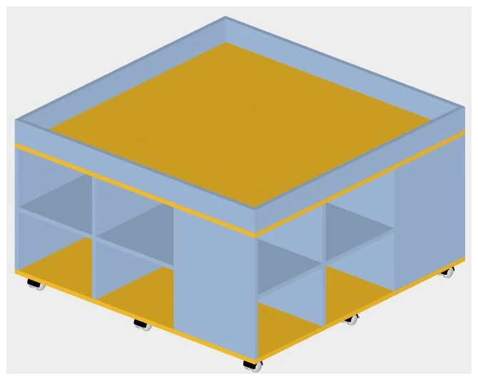 Didactic Table Art. S.04.29 - Versatile Learning Surface