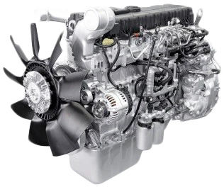 6-Cylinder Diesel Engine YAMZ-53603 with Modifications