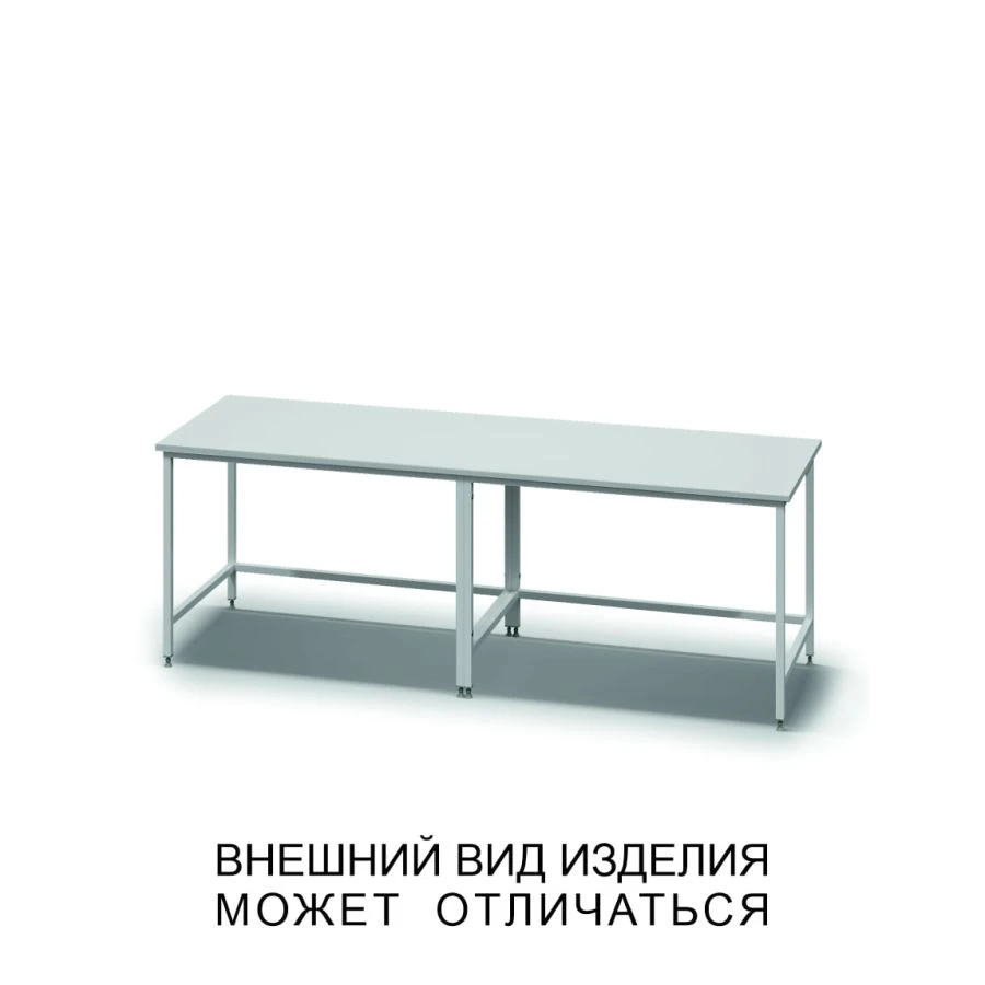 طاولة مزدوجة مع قاعدة إطار