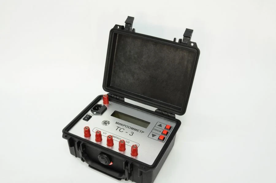 Micro-Ohmmeter for Measuring Electrical Resistance TS-3