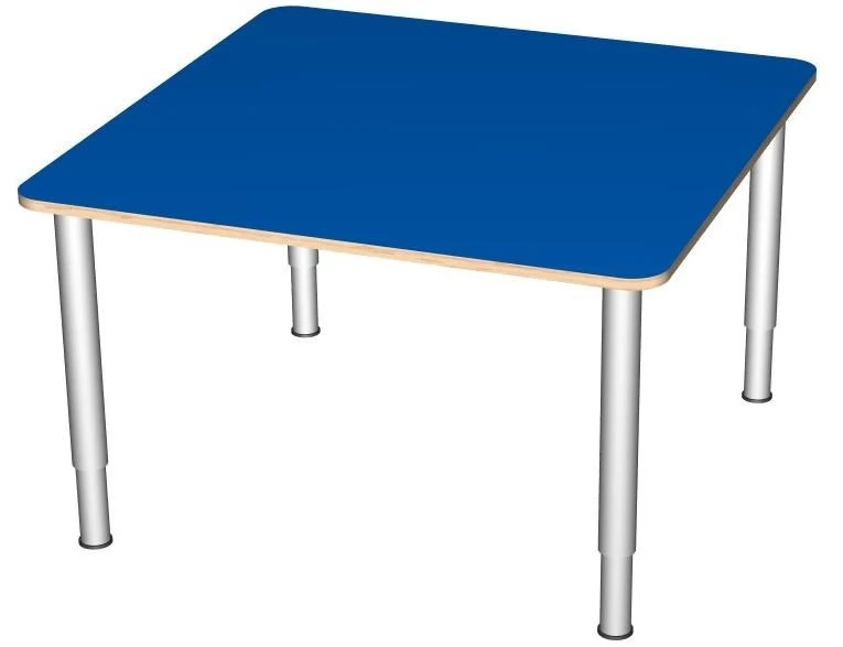 Square Children's Table with Legs, Model 1367