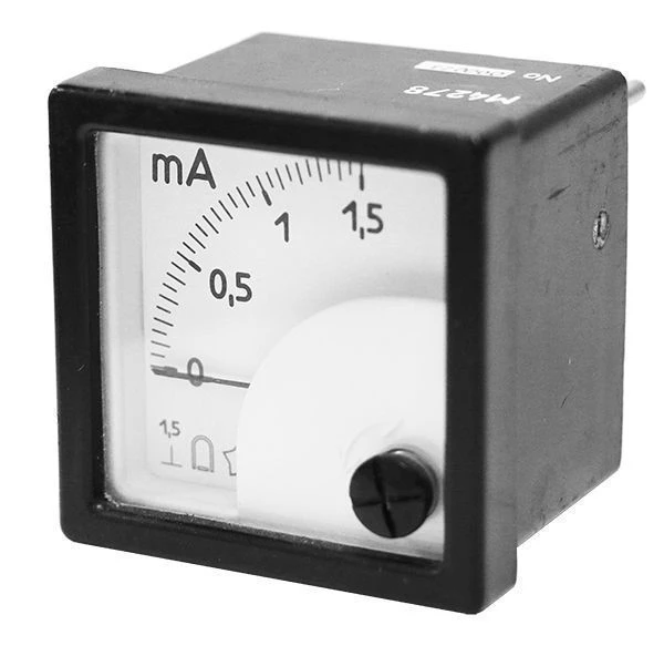 Microamperemeter, Milliampere Meter, Ammeter, and Voltmeter M4278