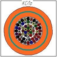 كابل زلزالي خطي KSLو - معزز بكيفلار