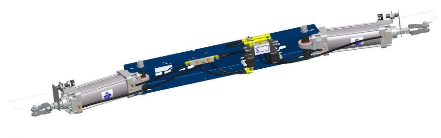 Pneumatic Door Actuator for Vehicles 40M2R63/116T1B004