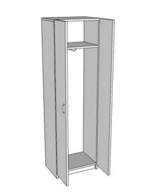 خزانة ملابس للاستخدام السكني والمكتبي، رقم الفن. ش10