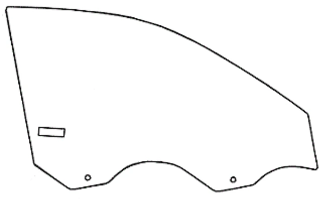 Great Wall CHB037-R Left Front Door Glass Replacement