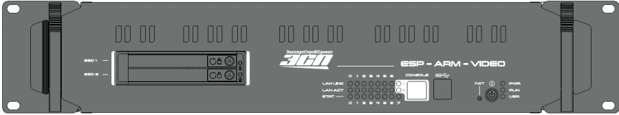 محطة العمل الآلية ESP-ARM-VIDEO v2 (تصميم بدون مروحة)