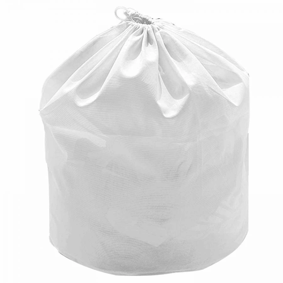 Dirty Laundry Collection Bag with Tie Closure